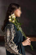 Black Embroidered Lawn Shirt & Cotton Trouser Set 2pc